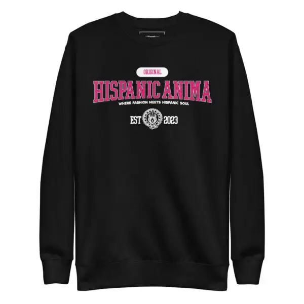 College Crew Sweatshirt Rosa