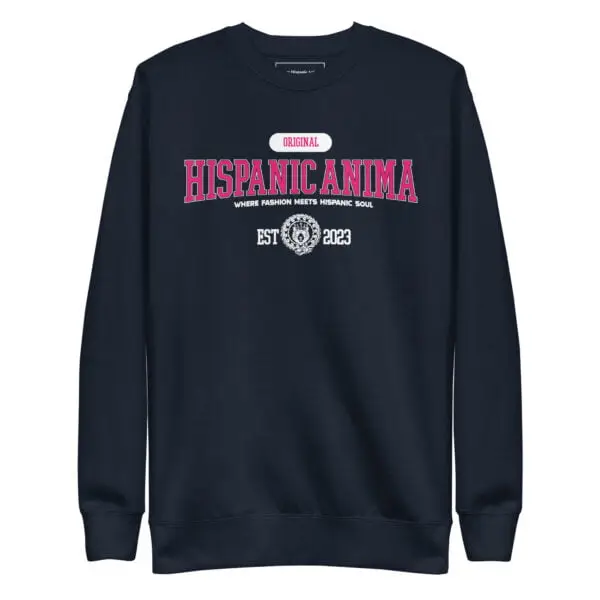 College Crew Sweatshirt Rosa