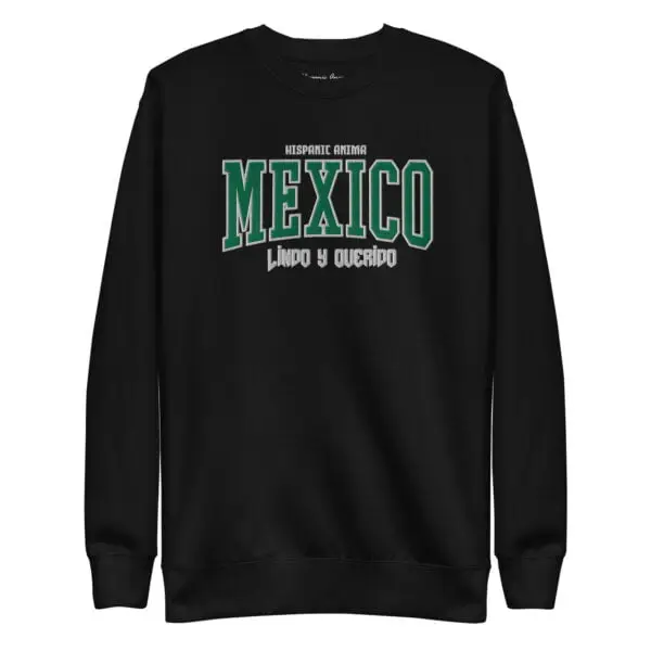 unisex-premium-sweatshirt-black-front-65e39b8327d9d.jpg Premium Vintage Mexico Sweater