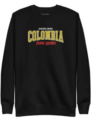 Premium Embroidery Vintage Colombia Sweater