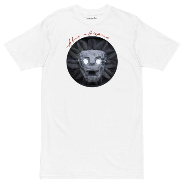 mens-premium-heavyweight-tee-white-front-66c805a10fe62.jpg 20% OFF: "Alma Hispana Quetzalcoatl" Premium heavyweight shirt