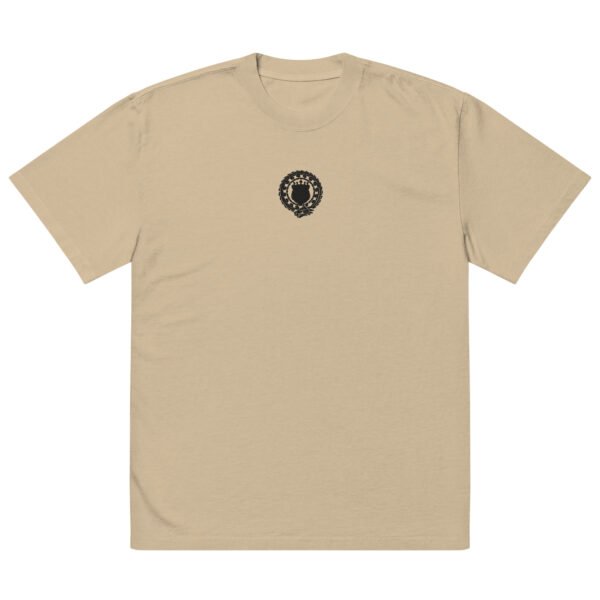 Logo Oversized faded "Beige" t-shirt