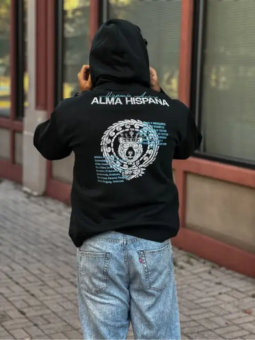 Premium Heavyweight "Unión Hispana" Oversized Hoodie