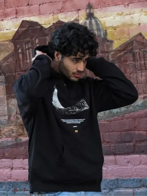 Premium Heavyweight "Colombian La Raza" oversized hoodie