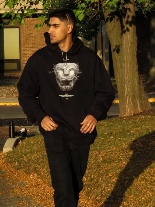 Premium Heavyweight "Quetzalcoatl" Oversized Hoodie