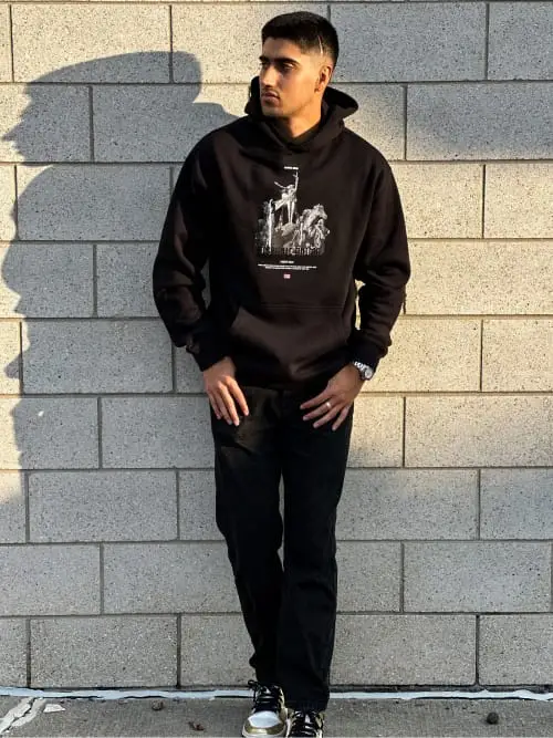 Premium Heavyweight "Puerto Rico Fuente Raíces" Oversized Hoodie
