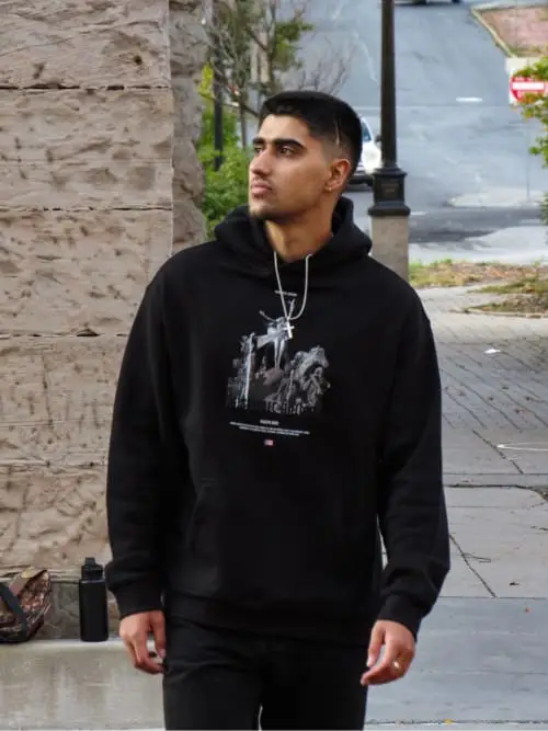 Premium Heavyweight "Puerto Rico Fuente Raíces" Oversized Hoodie