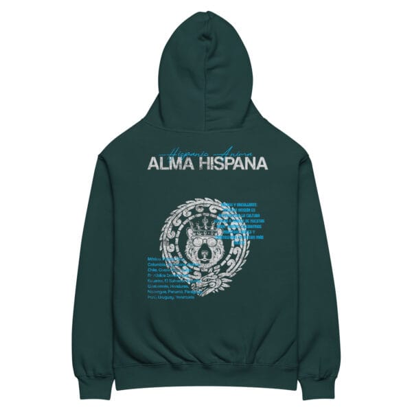 Premium Heavyweight "Unión Hispana" Oversized Hoodie