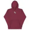 unisex-premium-hoodie-maroon-front-670dd1989d4ef.jpg La Catrina Hoodie