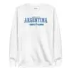 unisex-premium-sweatshirt-white-front-6723c32ef1672.jpg Premium Vintage Argentina Sweatshirt