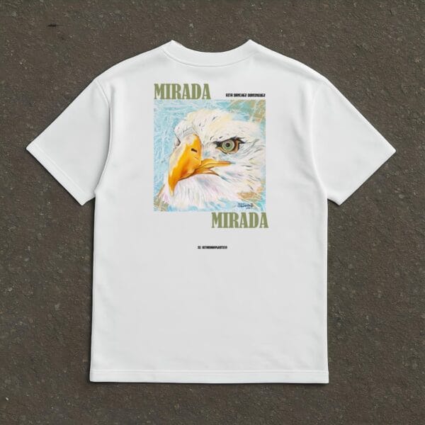 130 Camiseta Heavyweight Premium "Mirada"