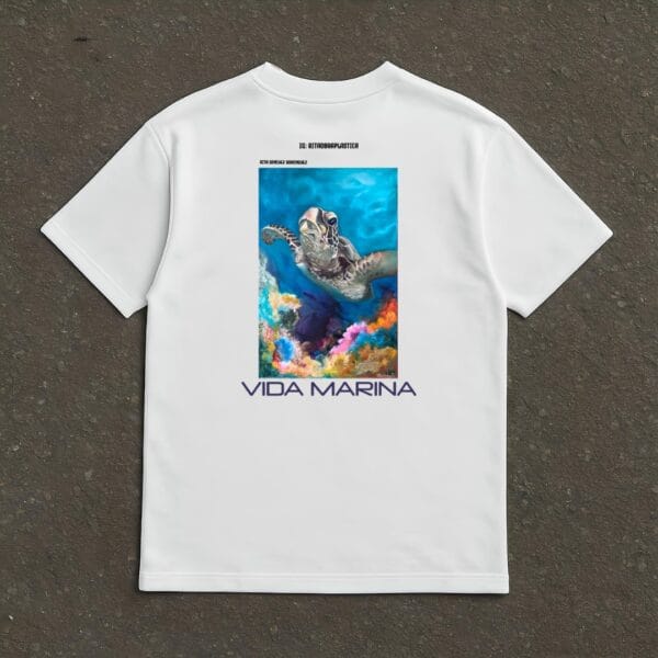 Camiseta Heavyweight Premium "Vida Marina"