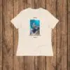 Camiseta corte de Mujer Relajada "Vida Marina"
