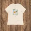 Camiseta corte de Mujer Relajada "Mirada"