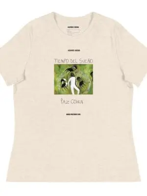 Camiseta corte de Mujer Relajada "Tiempo de Sueño"