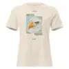 Camiseta corte de Mujer Relajada "Mirada"